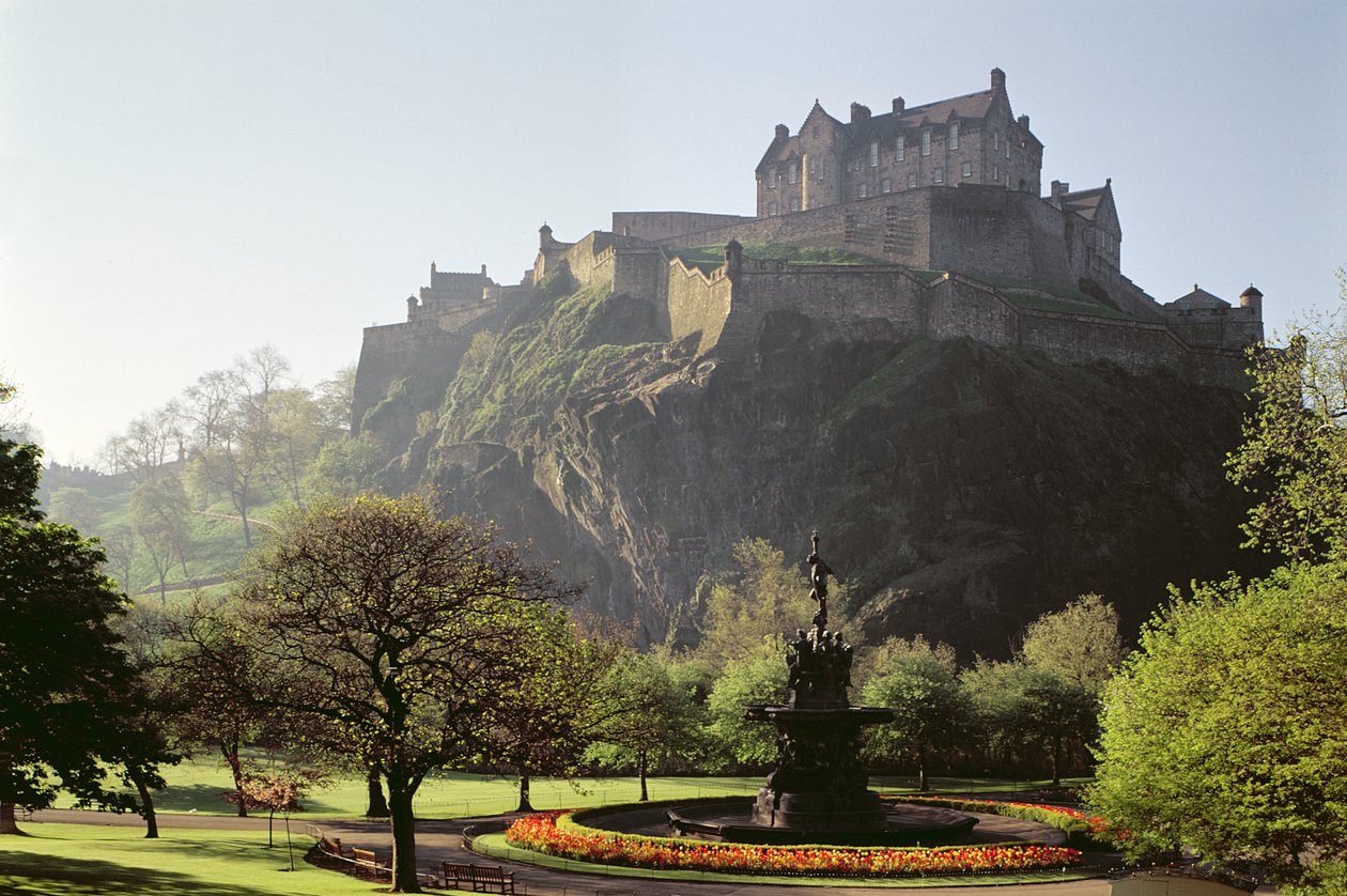 Vista, de, castelo edimburgo, escócia de Unbekannt Unbekannt