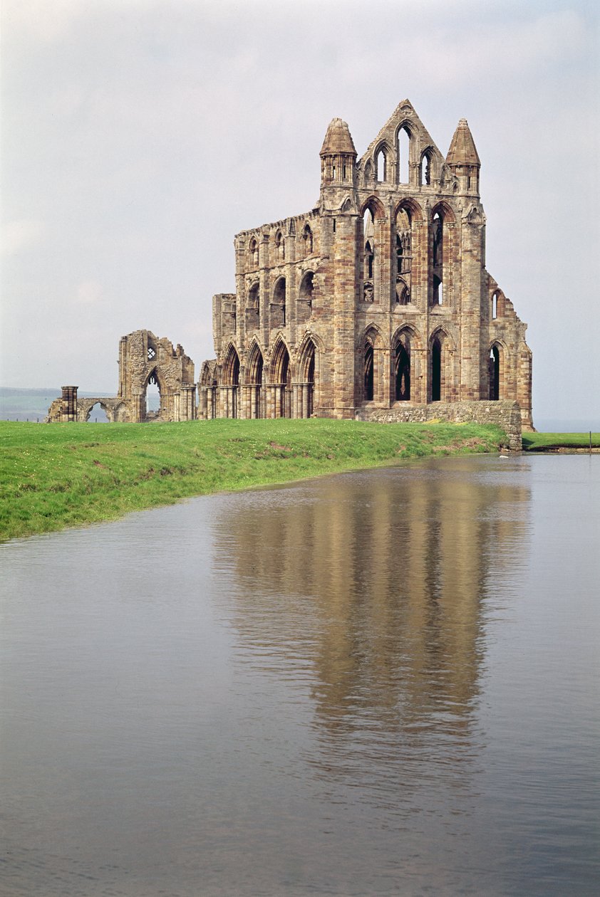 Vista, de, abadia whitby, yorkshire norte de Unbekannt Unbekannt