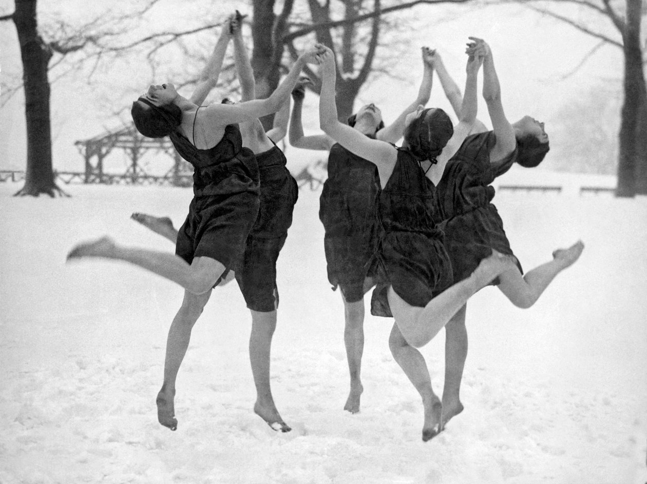 Dança descalça na neve de Unbekannt Unbekannt