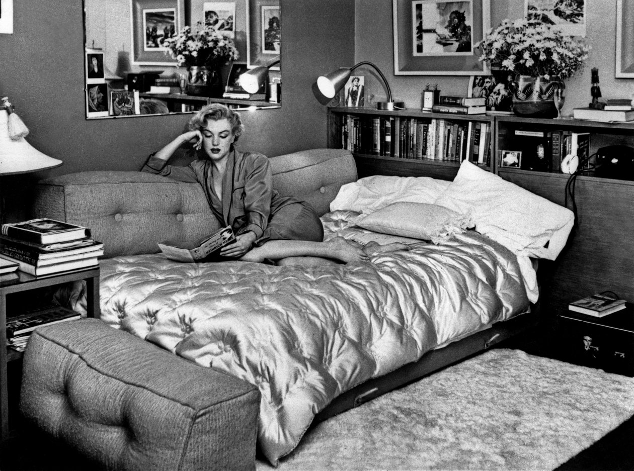 Marilyn Monroe no hotel de Beverly Carlton, c.1951 de Unbekannt Unbekannt