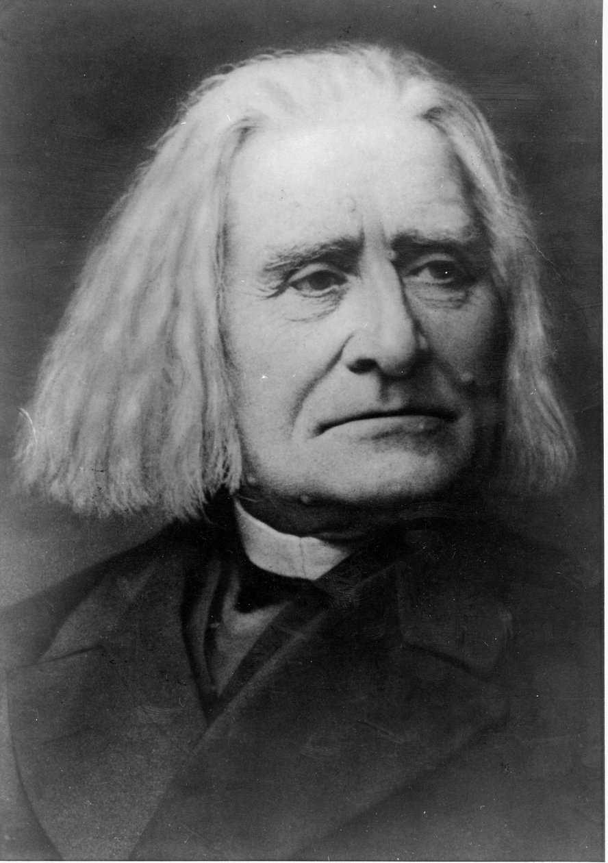 Retrato de Franz Liszt de Unbekannt Unbekannt