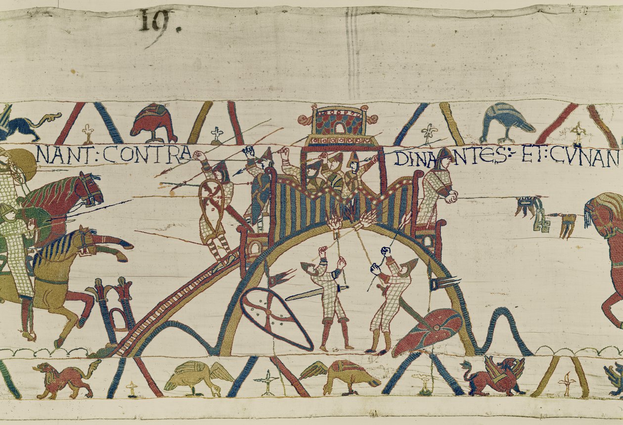 Ataque à Cidade de Dinan, Tapeçaria de Bayeux de Unbekannt Unbekannt