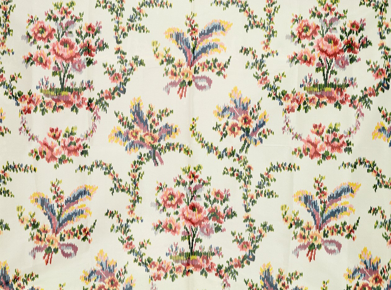 Tecido de pano para a Rainha Maria Antonieta no Palácio de St. Cloud, c.1797 de Unbekannt Unbekannt