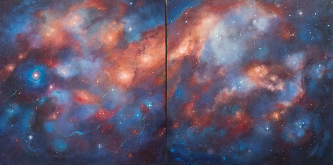 Cosmos I e II, 2017, de Unbekannt Unbekannt