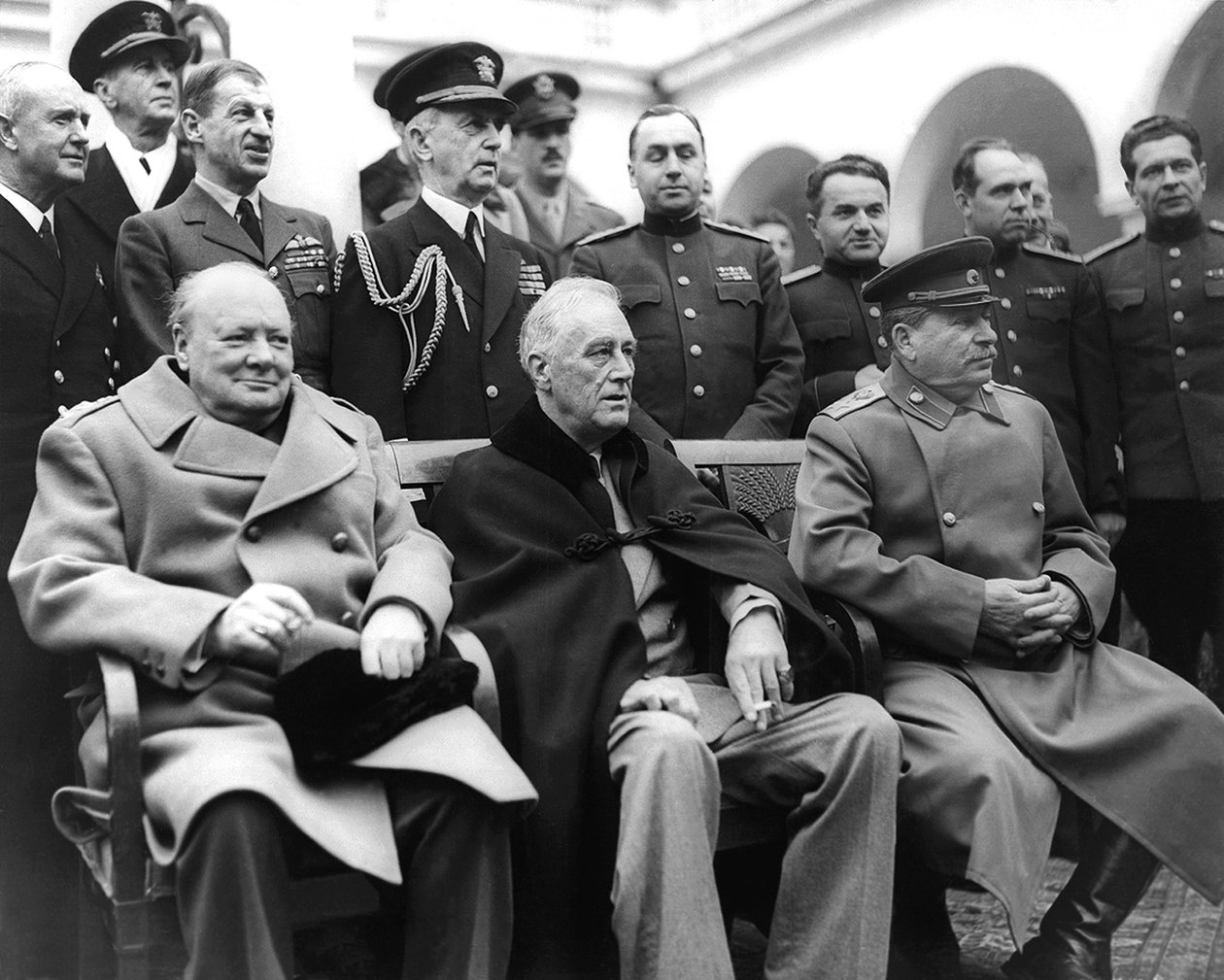 Conferência da Crimeia em Yalta de Unbekannt Unbekannt