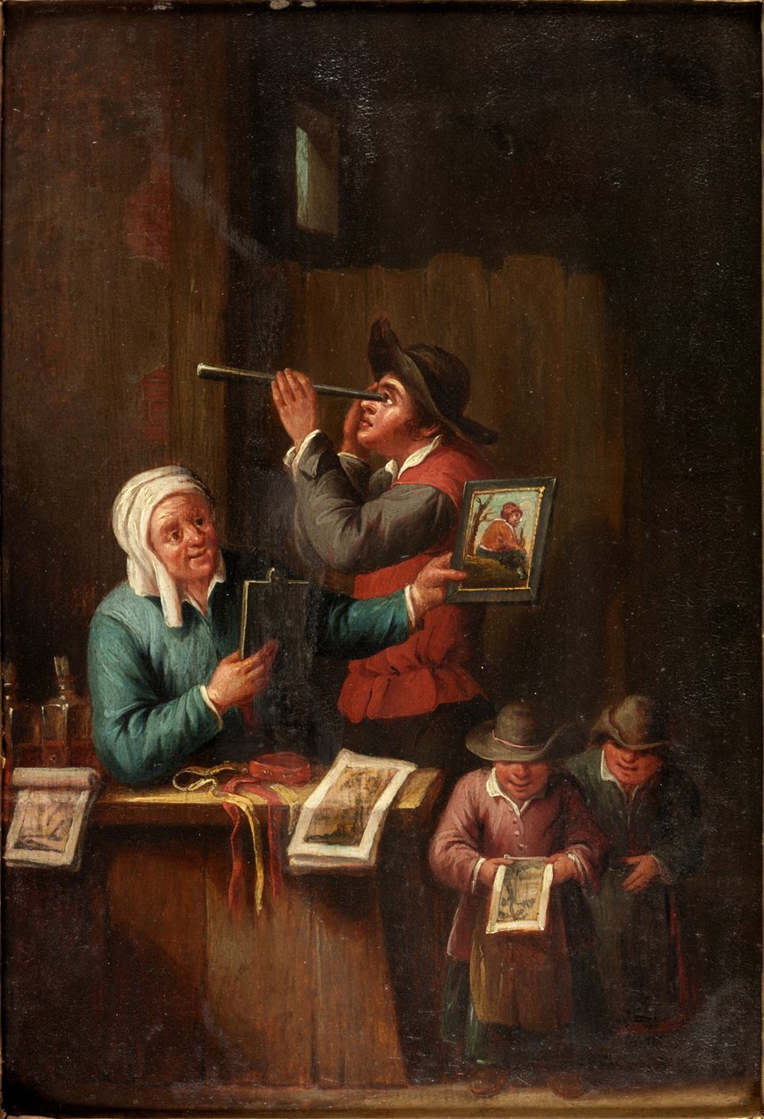 Interior holandês de Unbekannt Unbekannt