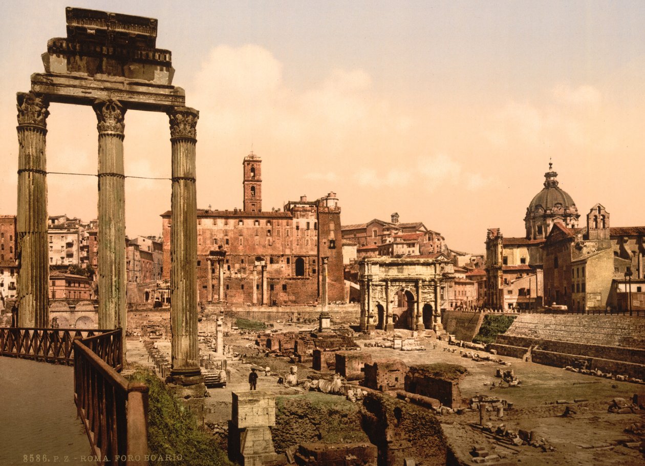 Fórum Romano, Roma, Itália, c.1890-c.1900 de Unbekannt Unbekannt