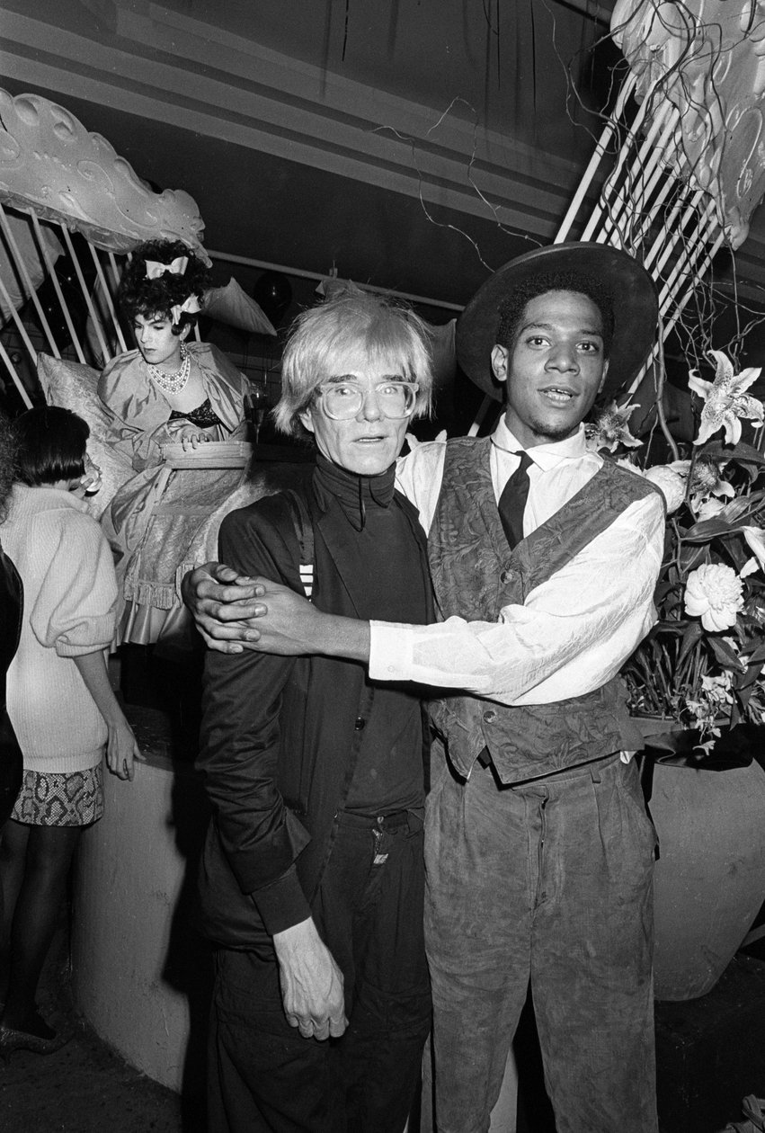 Jean-Michel Basquiat e Andy Warhol, Área, Nova York, 1984 de Unbekannt Unbekannt