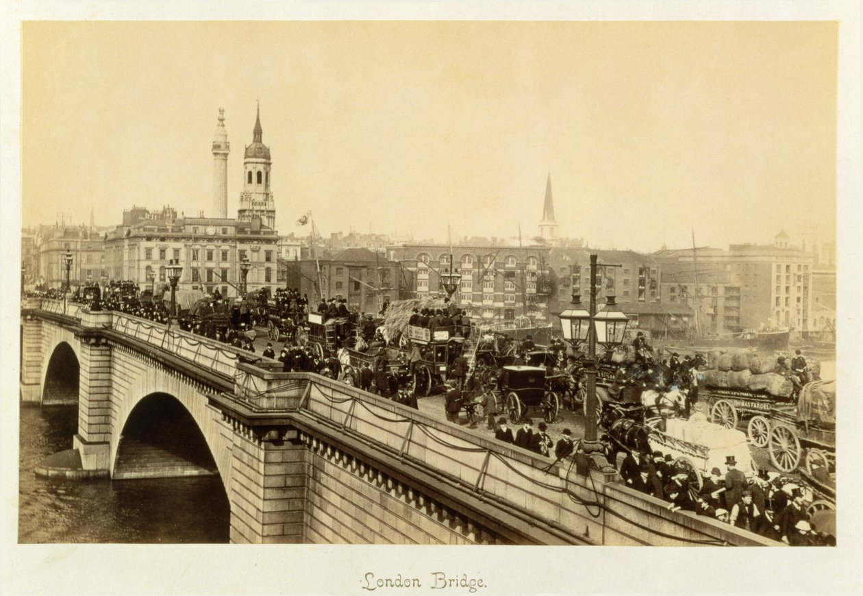 Ponte de Londres, c.1880 de Unbekannt Unbekannt