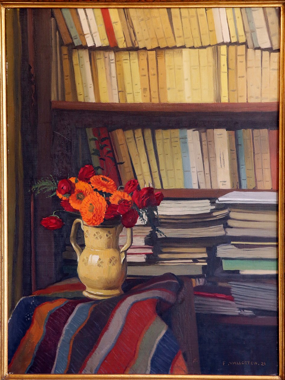 Museu Maurice Denis, St. Germain en Laye, França, Felix Vallotton, a biblioteca de Unbekannt Unbekannt