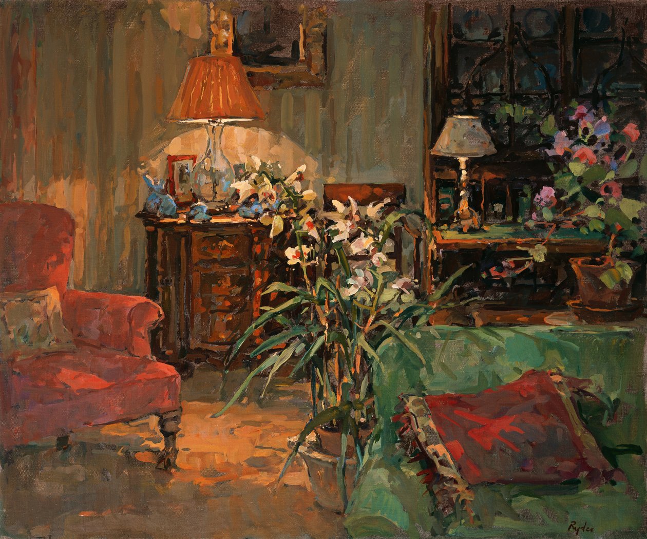 Orquídea por Lamplight de Unbekannt Unbekannt
