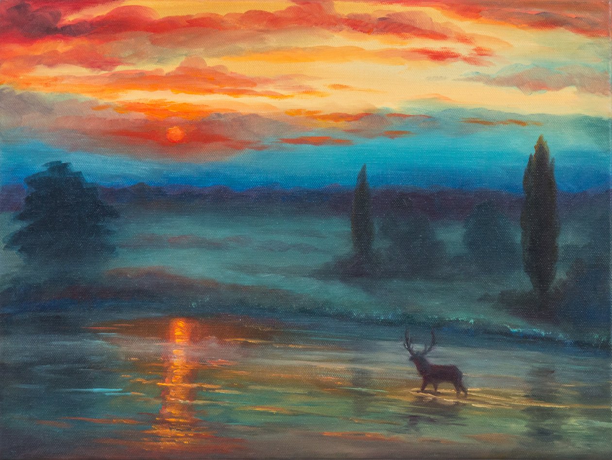 Pen Pond Richmond Park, 2017 de Unbekannt Unbekannt