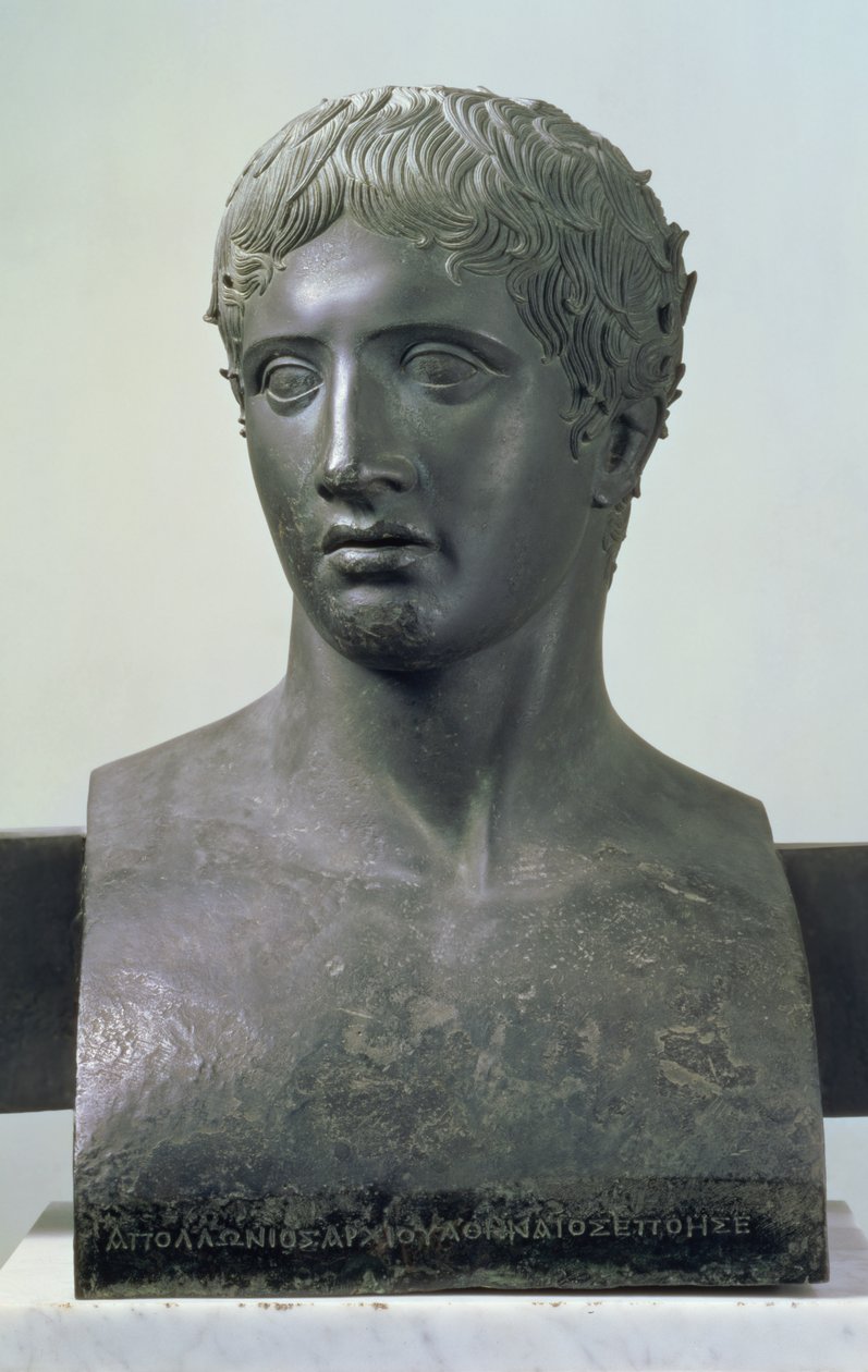 Busto de retrato de Demétrio I Poliorcetes, rei da Macedônia de Unbekannt Unbekannt
