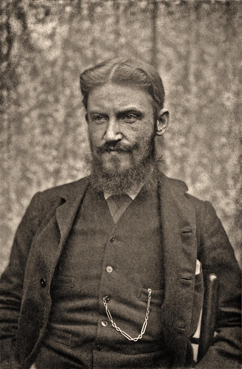 Retrato de George Bernard Shaw, c.1889 de Unbekannt Unbekannt