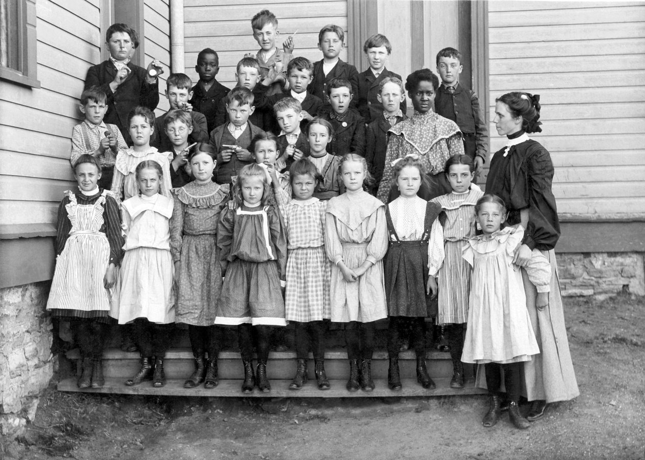 Retrato de crianças em idade escolar de Unbekannt Unbekannt