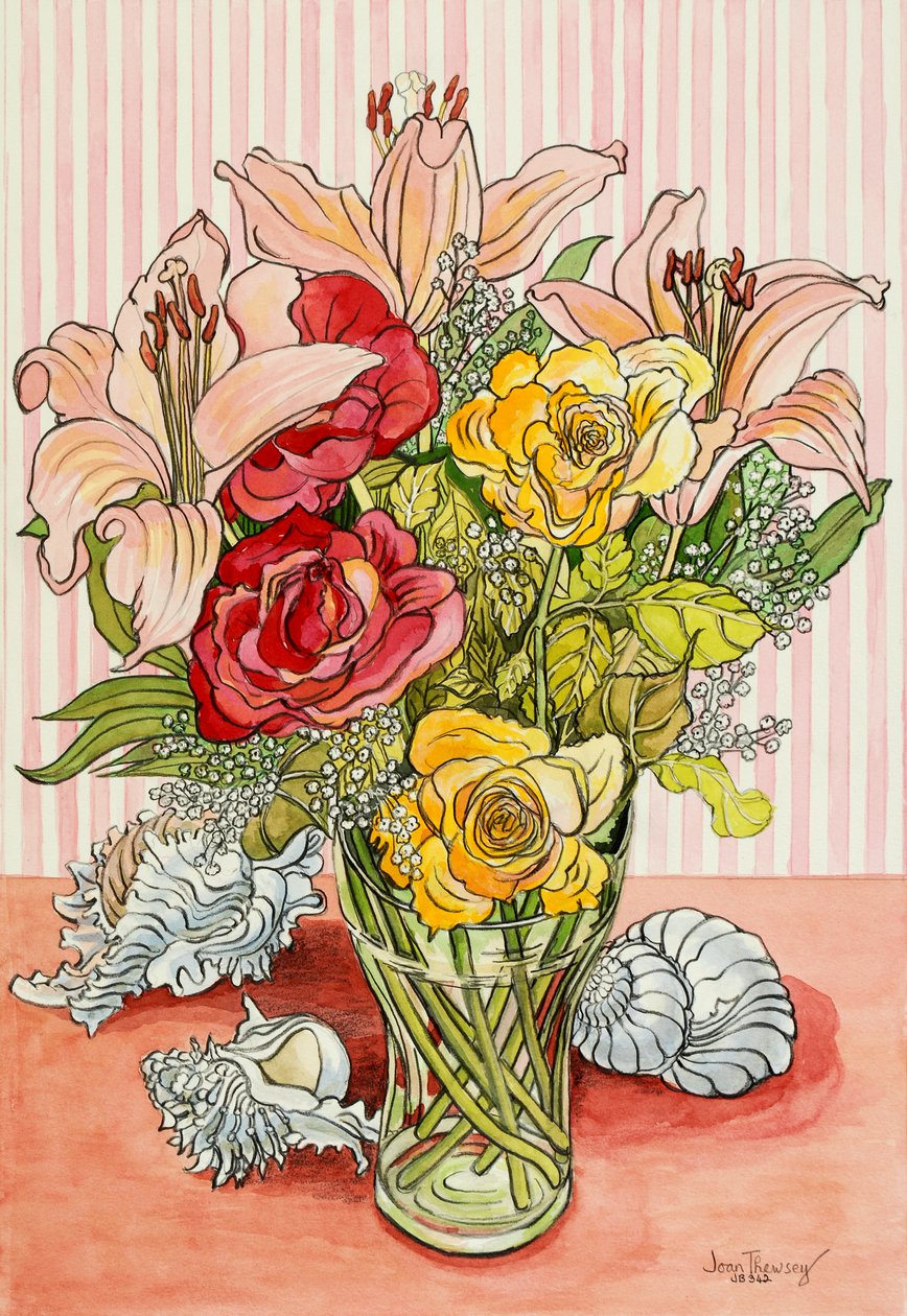Rosas, Lillies e conchas, 2008, de Unbekannt Unbekannt