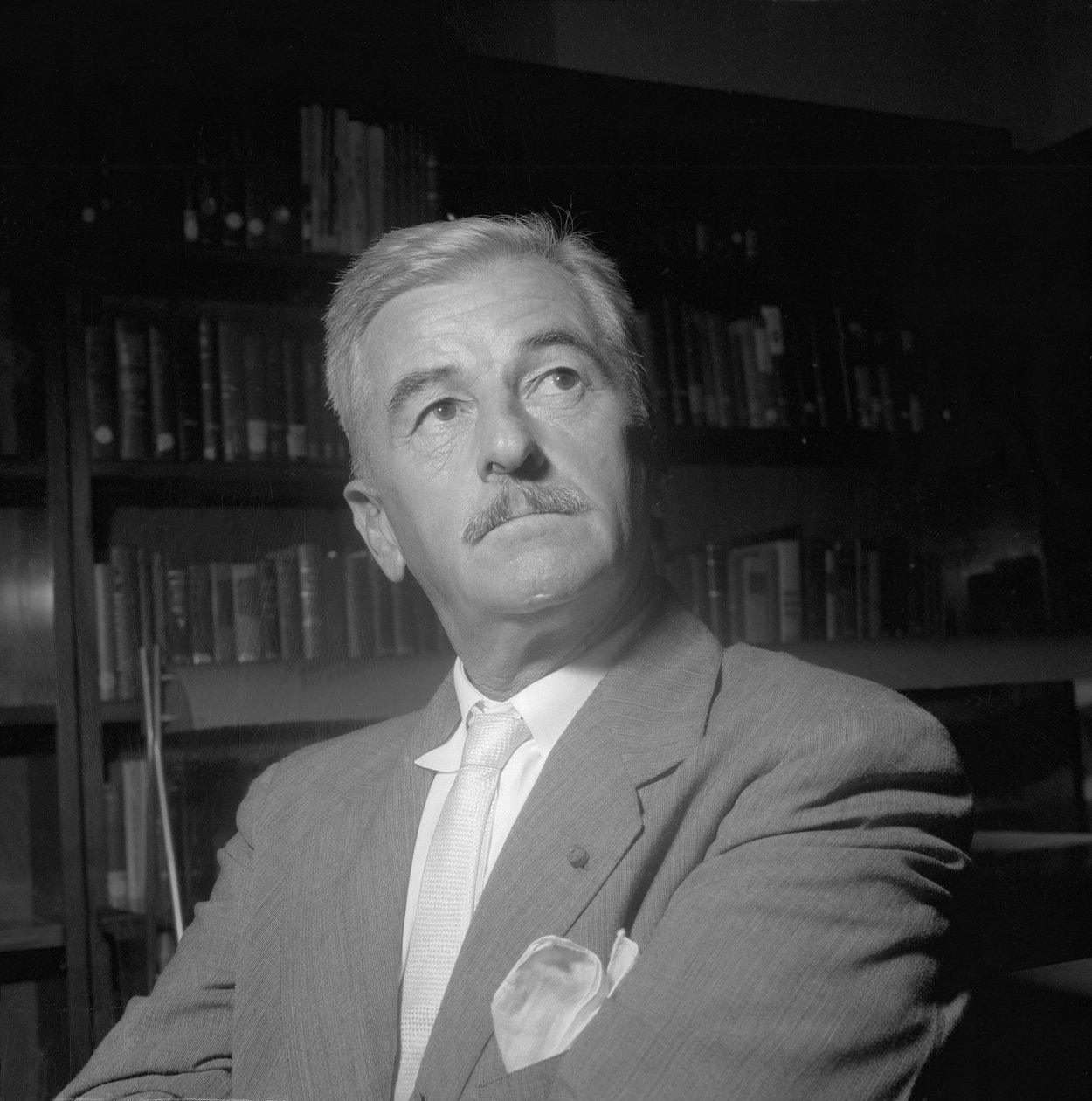 O escritor americano William Faulkner, 14 de setembro de 1955 de Unbekannt Unbekannt