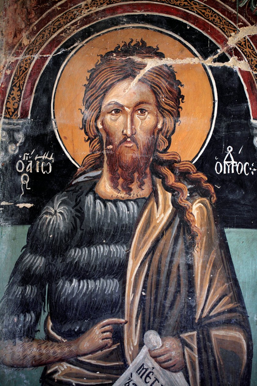 O fresco bizantino do século XV de Unbekannt Unbekannt