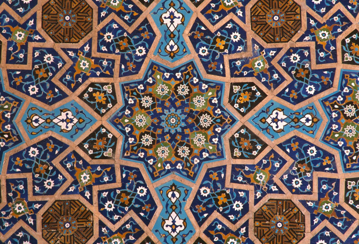 A, mesquita sexta-feira, sul, Iwan, decorativo, tilework de Unbekannt Unbekannt