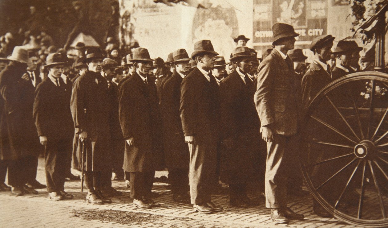 O funeral do vereador Terence McSwiney, Lord Mayor of Cork, 1920 de Unbekannt Unbekannt