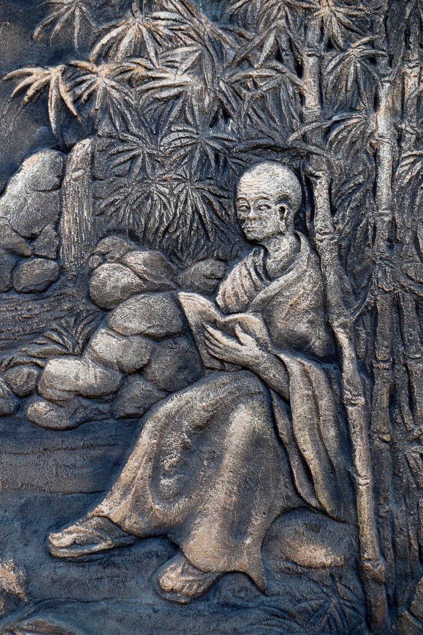 Truc Lam templo budista, monge budista, Dalat, Vietnã de Unbekannt Unbekannt