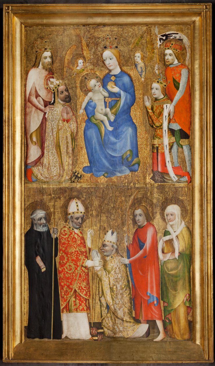 Painel votiva do arcebispo Jan Oko ko de Vlašim, antes de 1371 de Unbekannt Unbekannt