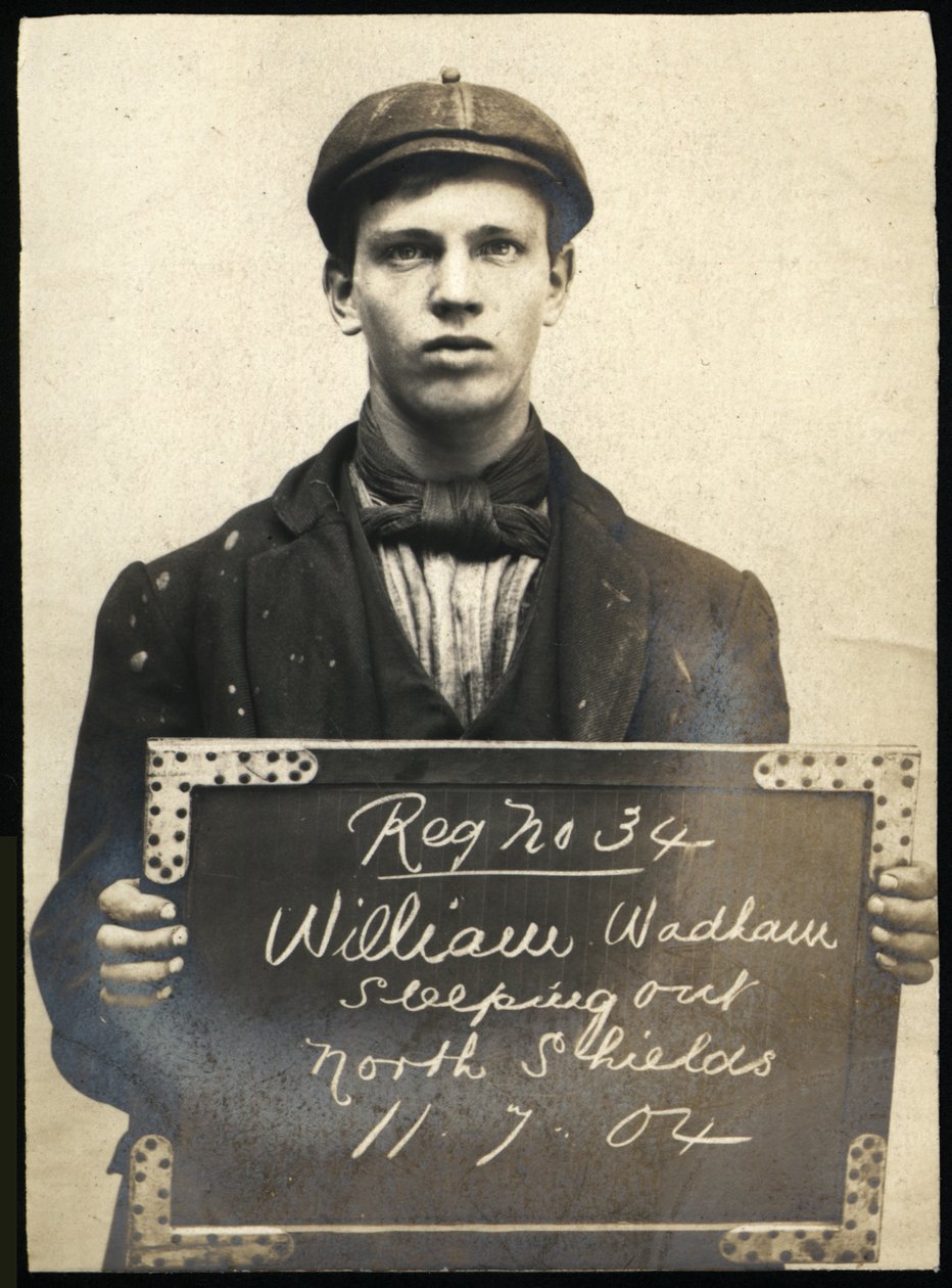 William Wadham, preso por dormir duramente, North Shields, Reino Unido, 1904 de Unbekannt Unbekannt