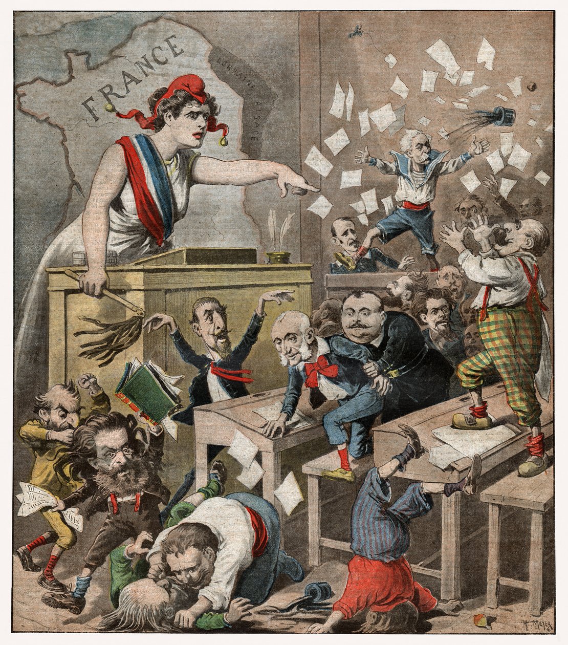 eleições de 1898 de Unbekannter Künstler