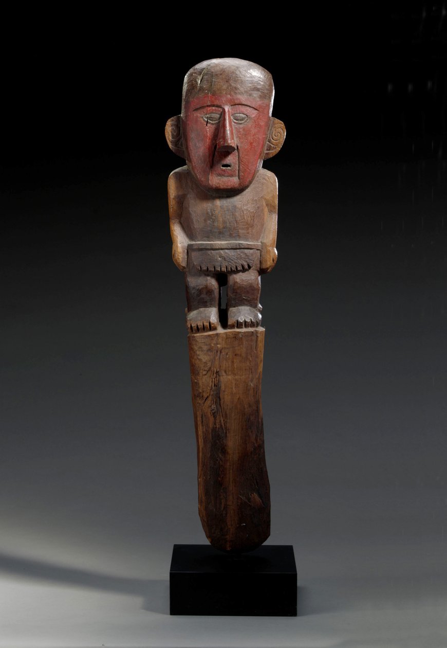 Um marcador figural de madeira de Chimu, c.1100-1400 de Unbekannt
