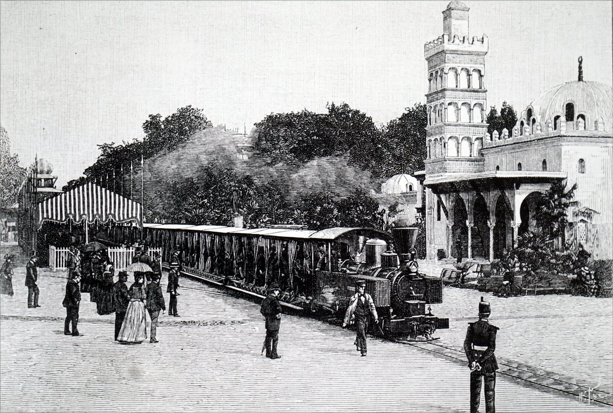 Uma locomotiva de Decauville. de Unbekannt