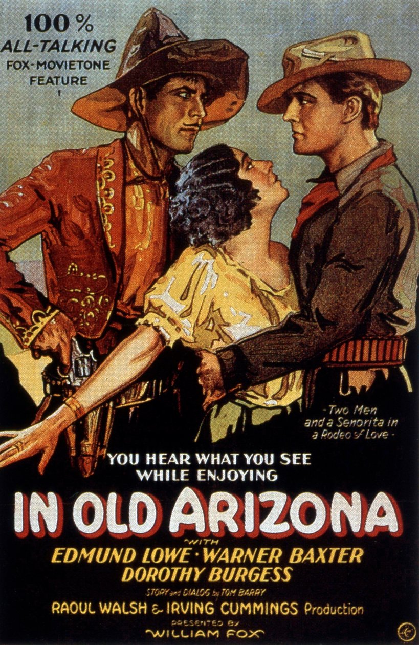Affiche du film In Old Arizona de IrvingCummings 1929 de Unbekannt
