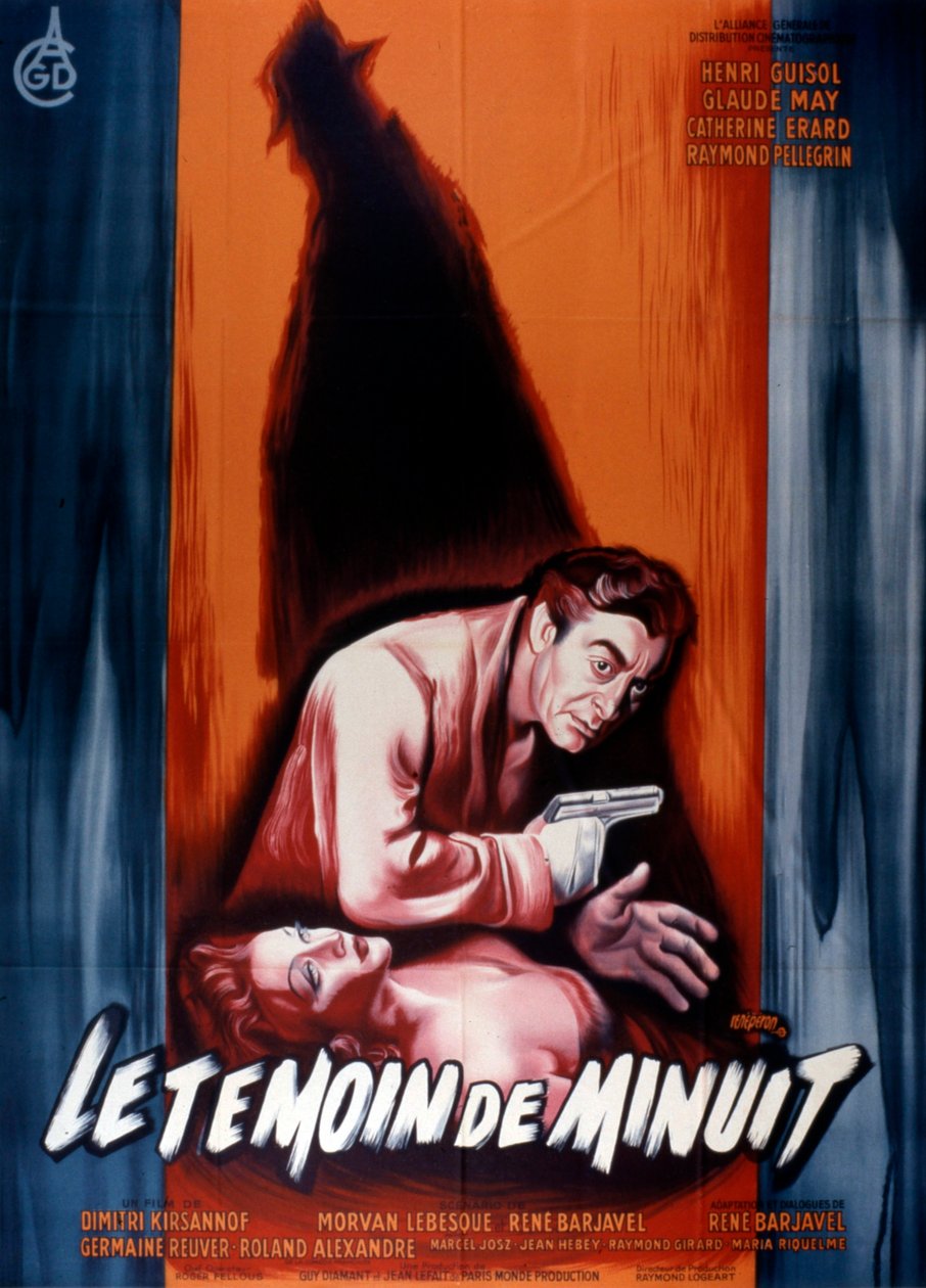Cartaz do filme The Midnight Witness DimitriKirsanoff 1953 de Unbekannt