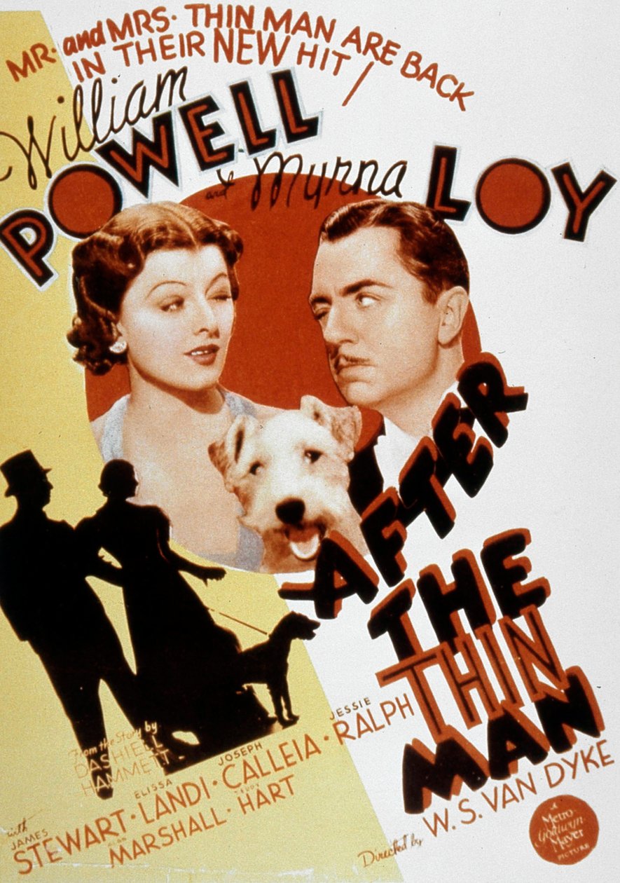 Cartaz do filme The Thin Man, de WsVandyke 1934 de Unbekannt