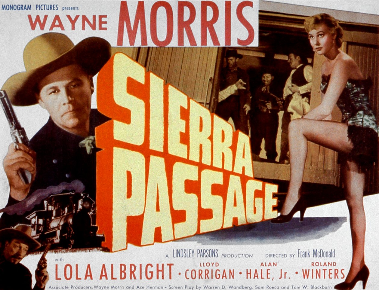 Cartaz do filme Sierra Passage de FrankMcDonald com Wayne Morris e Lola Albright 1951 de Unbekannt