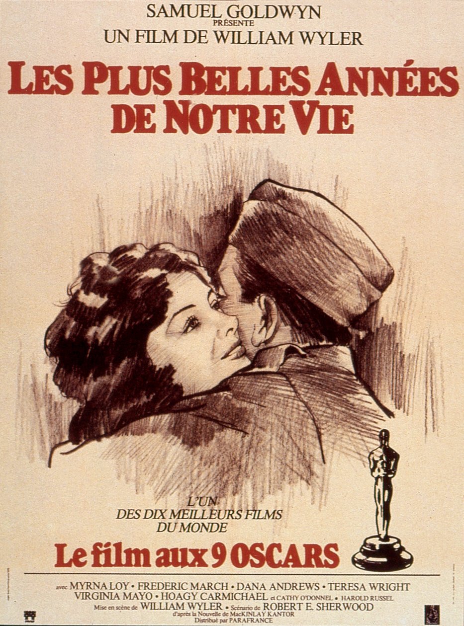 Affiche du film The Best years of our lives de WilliamWyler 1946 de Unbekannt