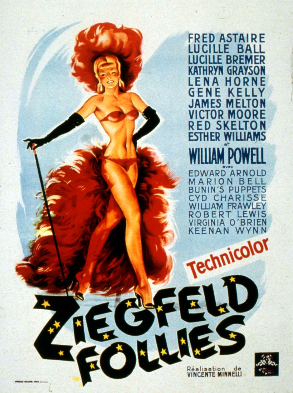 Cartaz do filme ZIEGFELD FOLLIES of LemuelAyers com Lucille Ball de Unbekannt