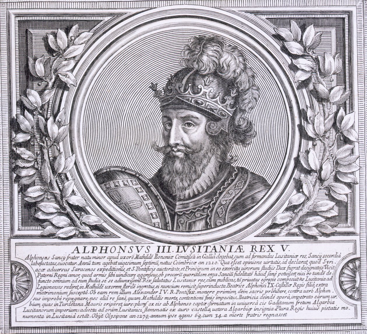 Afonso III de Portugal (litho) de Unbekannt