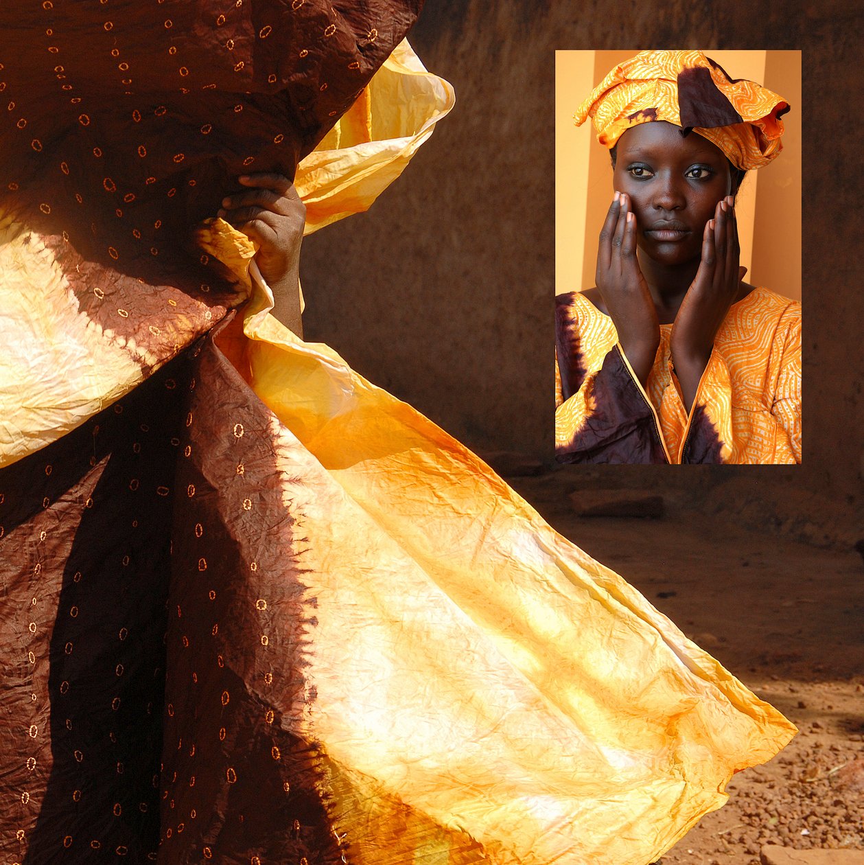 African-prints 35, 2009 (foto) de Unbekannter Künstler