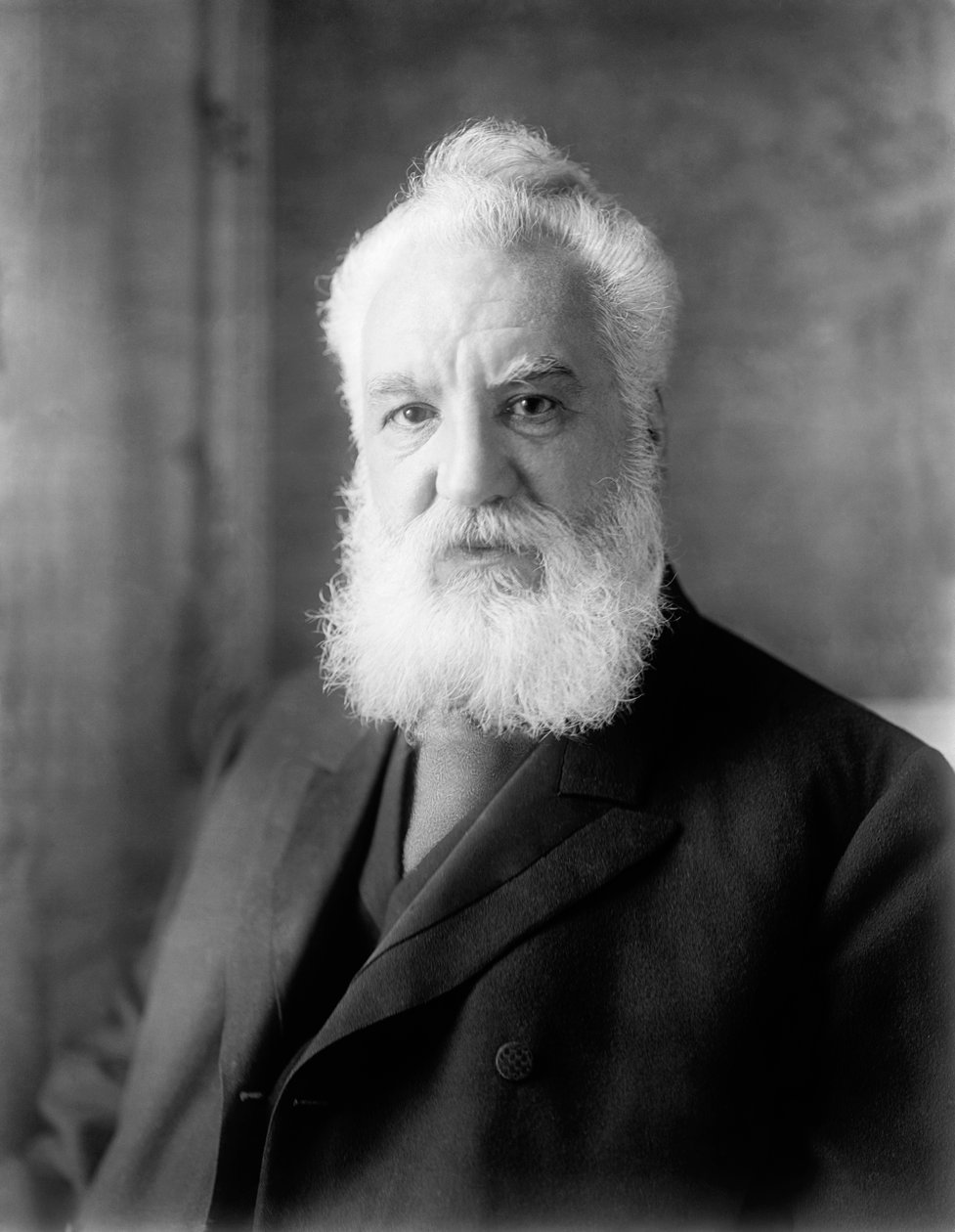 Alexander Graham Bell, Estados Unidos, c.1918 (fotografia a preto e branco) de Unbekannter Künstler