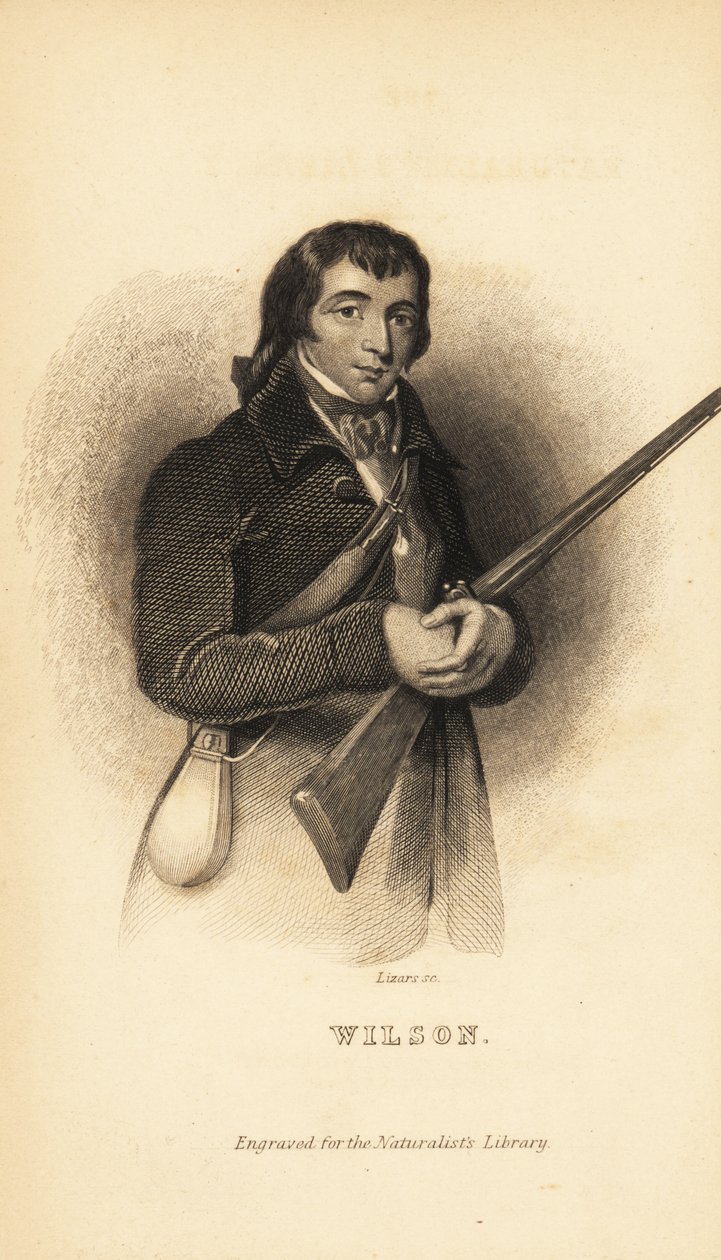 Alexander Wilson, ornitólogo escocês-americano, naturalista e poeta de Unbekannt