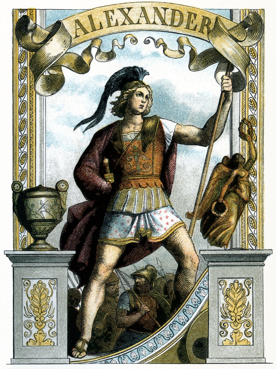 Alexandre, o Grande, rei da Macedónia de Unbekannter Künstler