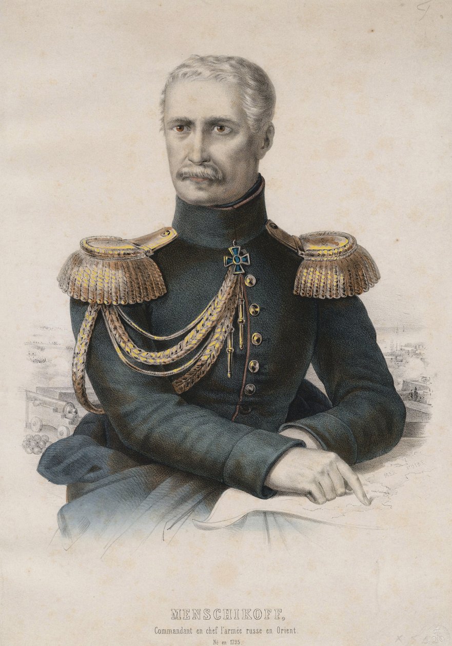 Alexandre Sergueievitch Menchikov - Príncipe Alexander Sergeyevich Menshikov de Unbekannt