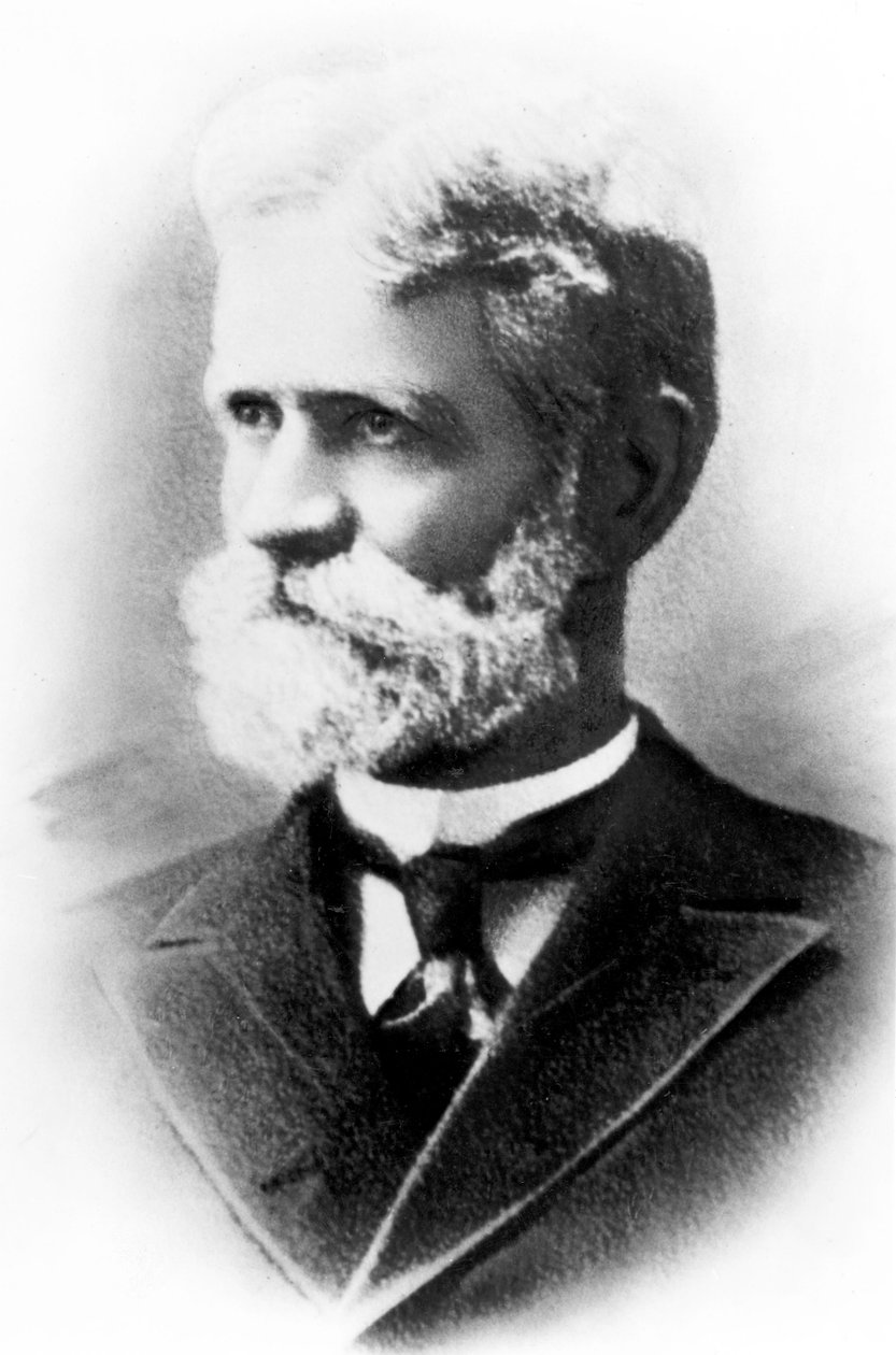 Almon Brown Strowger, inventor americano de telecomunicações, c 1885 de Unbekannt