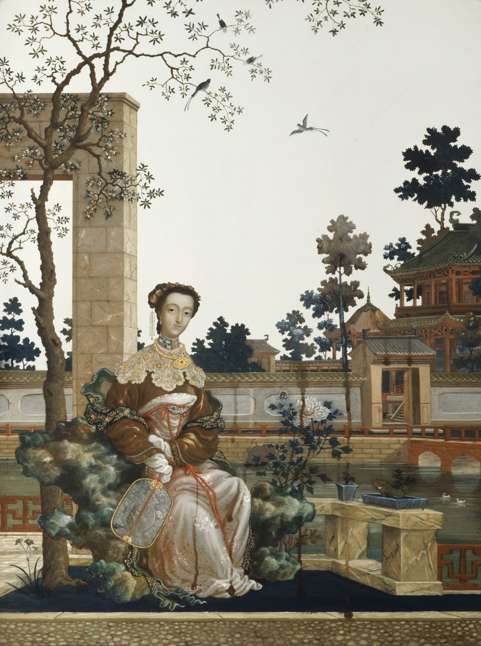 Uma beleza oriental de Unbekannter Künstler