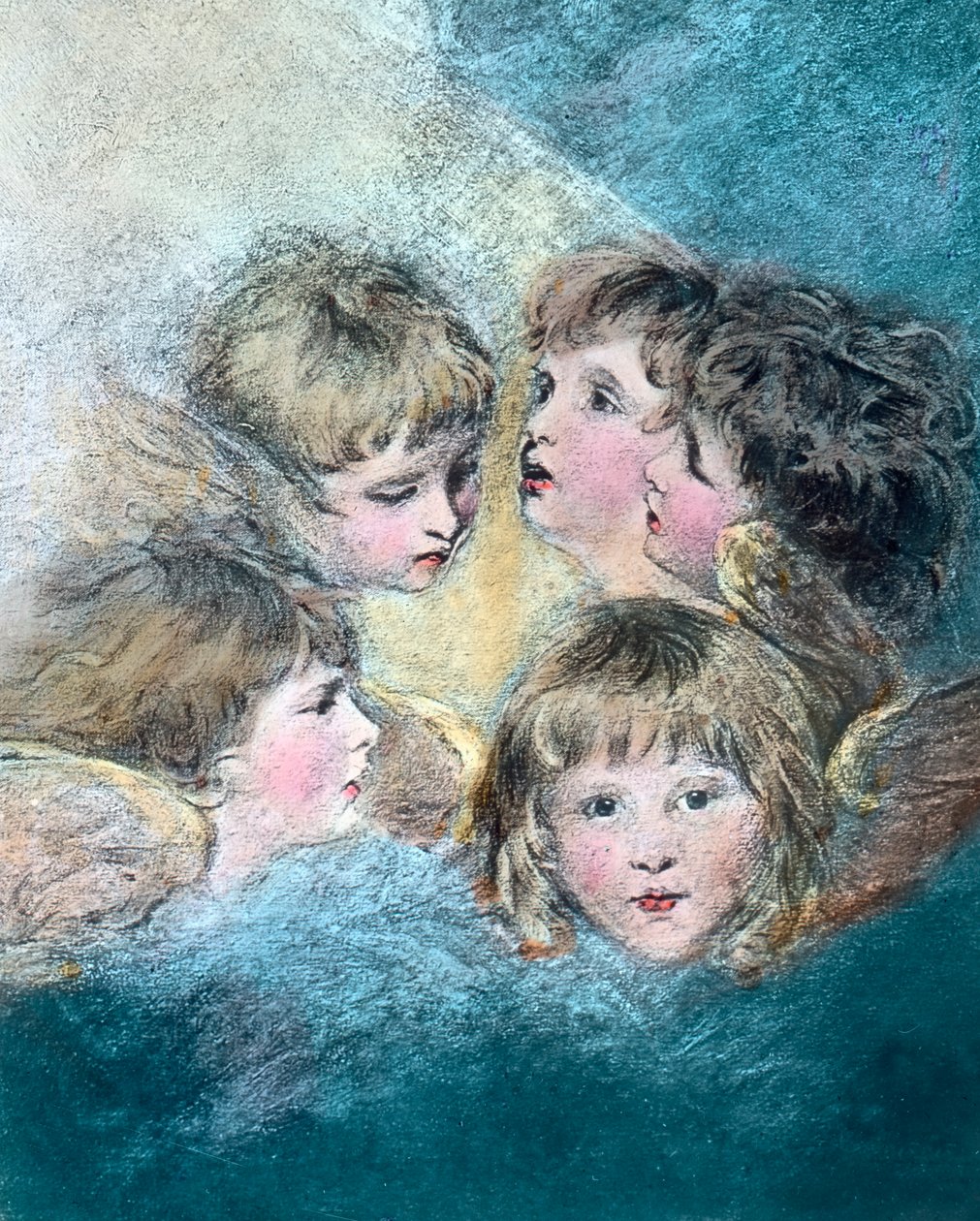 Cabeças de anjo de Unbekannter Künstler