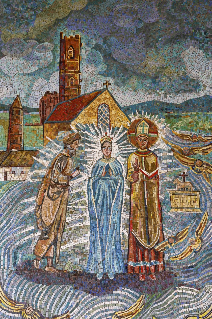 Basílica da Anunciação : mosaico irlandês, Nazaré, Israel de Unbekannt