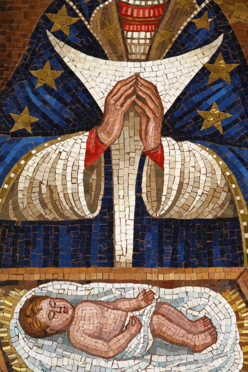 Basílica da Anunciação : Virgem Eslovena, Nazaré, Israel de Unbekannt