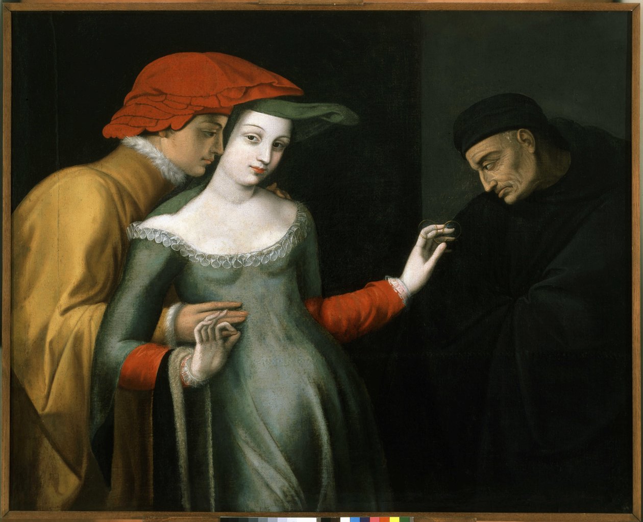 Pintura anónima do século XVI do Museu Granet, Aix en Provence. de Unbekannter Künstler
