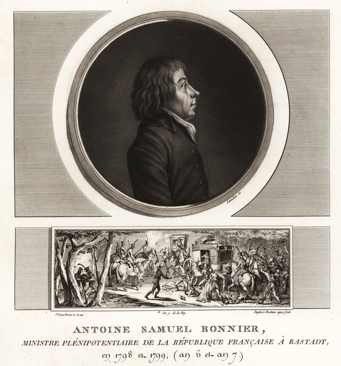 Antoine Samuel Bonnier, Ministro Plenipotenciário da República Francesa de Unbekannt