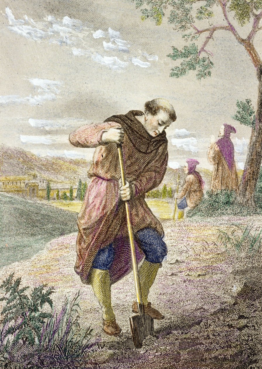 Armand Jean Le Bouthillier de Rance (1626-1700) abade e fundador dos Cistercienses Trapistas de Unbekannter Künstler